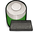 battery-green-keyboard