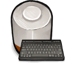 battery-orange-keyboard