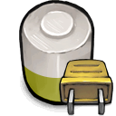 battery-yellow-plugged