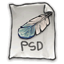 document-feather-psd
