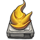 harddrive-flame