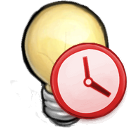 lightbulb-vertical-clock-red