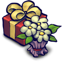 Present-Box-and-Flowers_128x128x32